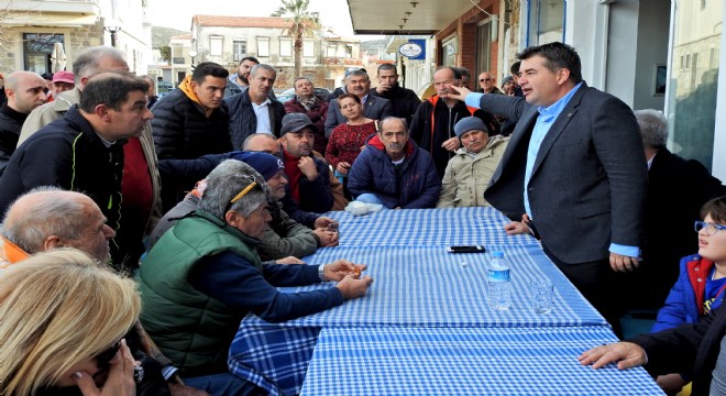  Çeşme halkı  yabancı  numarasını yemez 