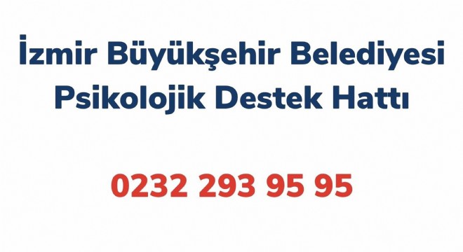 İzmir’de psikolojik destek hattı devrede