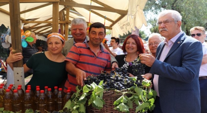 12. Kösedere Üzüm Şenliği’ne yoğun ilgi