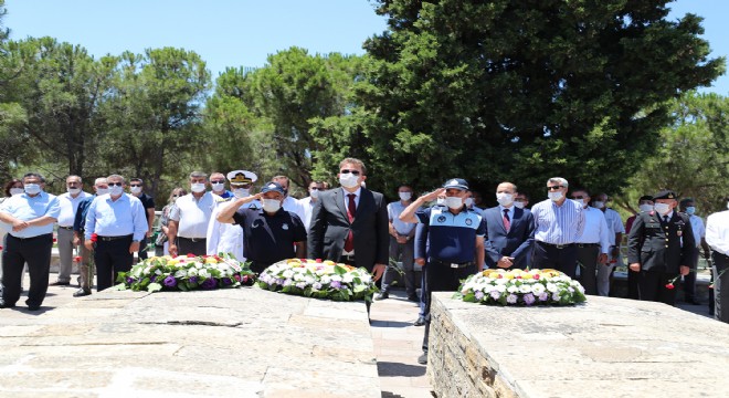 15 Temmuz Şehitleri Urla’da anıldı