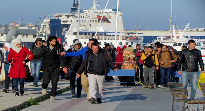 46 sığınmacı yakalandı