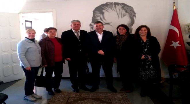 ADD Yöneticileri Başkan Oran ı ziyaret etti