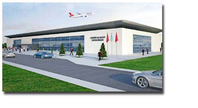 Alaçatı Havaalanı inşaatı revize planı onayını bekliyor
