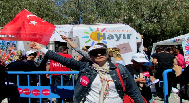 Alaçatı Ot Festivali nde,  Hayır Çıkacak  dediler