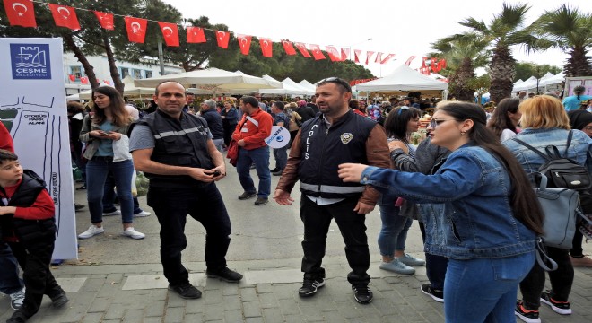 Alaçatı Ot Festivali nde  Sıfır  güvenlik sorunu