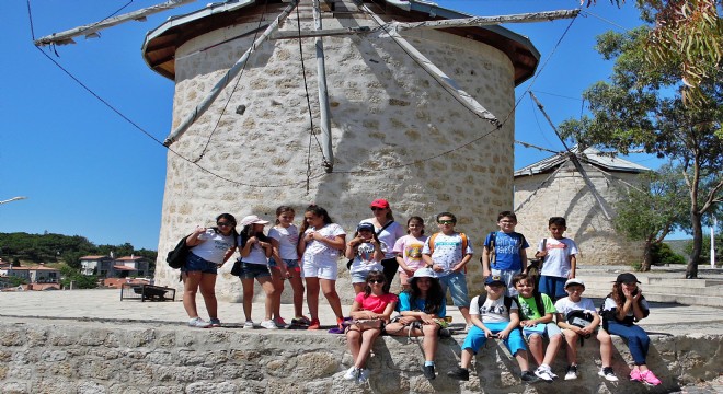 Alaçatı’nın yel değirmenleri ödül getirdi