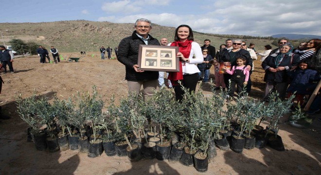 ‘Barış fidanları’ toprakla buluştu