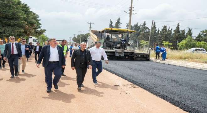 Başkan Soyer, Çeşme deki yatırımları inceledi