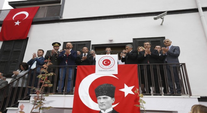 Batur Atatürk ü doğduğu evde andı