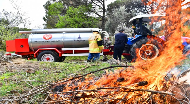 Büyükşehir den 50 yangın söndürme tankeri daha