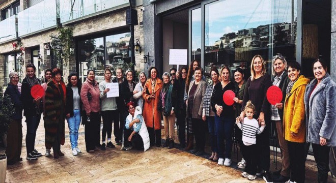 CHP Çeşme Kadın Kolları; Sessiz kalmayacağız! 