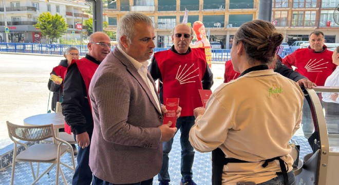 CHP Çeşme saha çalışmalarına başladı!