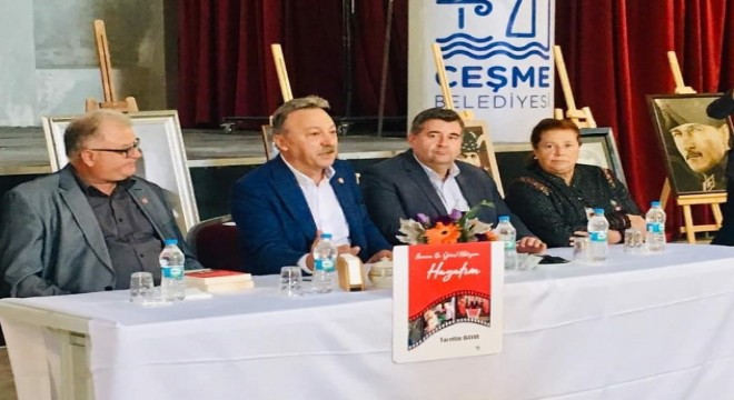 CHP Milletvekili Bayır, Çeşme de kitabını imzaladı