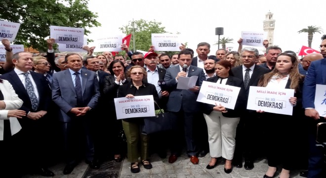 CHP’den  OHAL değil demokrasi  eylemi