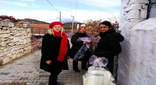 CHP li kadınlardan sıcak dokunuş
