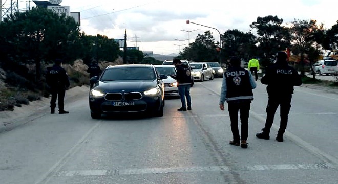 Çeşme Emniyeti’nden sıkı denetim!