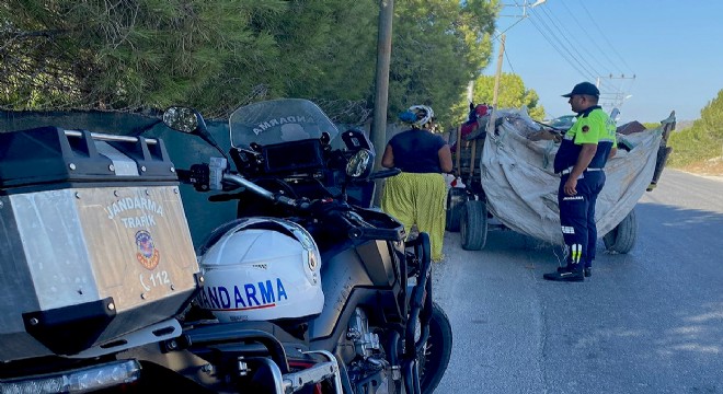 Çeşme Jandarma dan Hurdacı operasyonu.