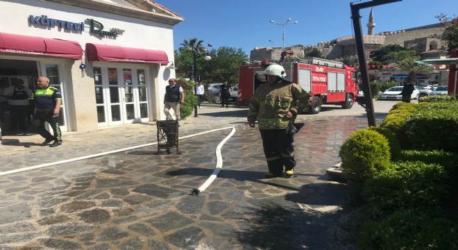 Çeşme Marina’da Yangın Tatbikatı