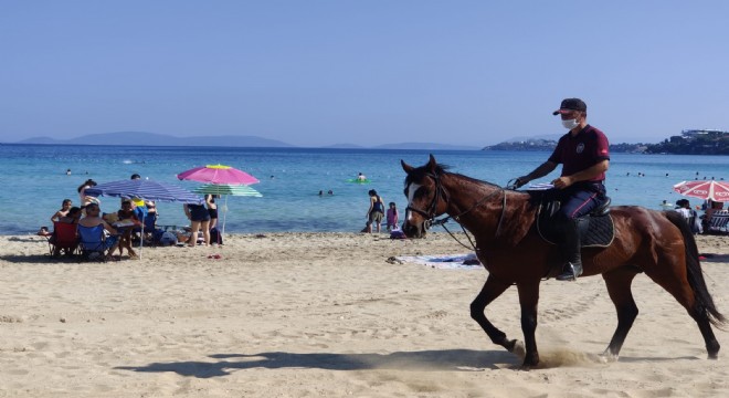 Çeşme Plajları Atlı Birliklere emanet!