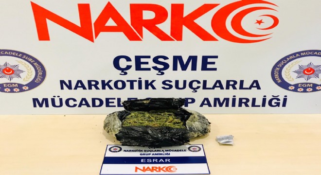 Çeşme Polisi'nden Uyuşturucu satıcılarına darbe!