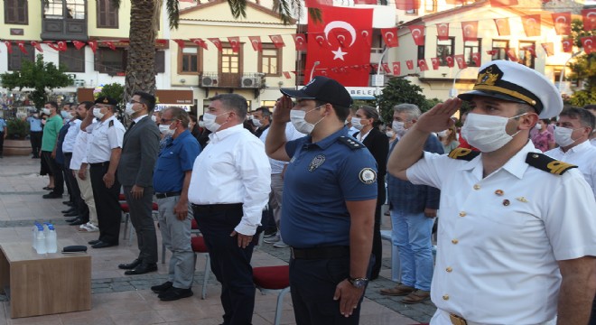 Çeşme’de 15 Temmuz etkinliği