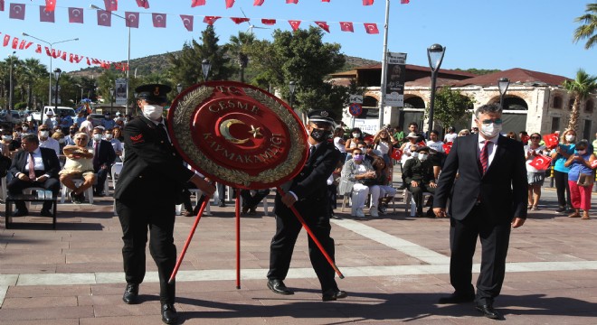 Çeşme’de 30 Ağustos Zafer Bayramı kutlaması