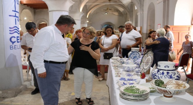 Çeşme’de Çini sergisi