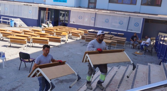 Çeşme de Eğitim yılı öncesi temizlik!