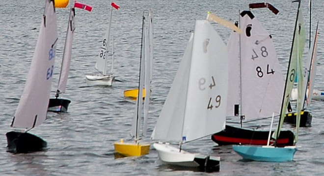 Çeşme de RC Yelken yarışları yapıldı