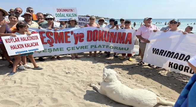 Çeşme de Sahiller halkındır!