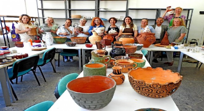 Çeşme de Seramiğe Sanatsal Dokunuş