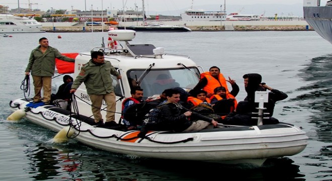 Çeşme’de Sığınmacı Operasyonu!