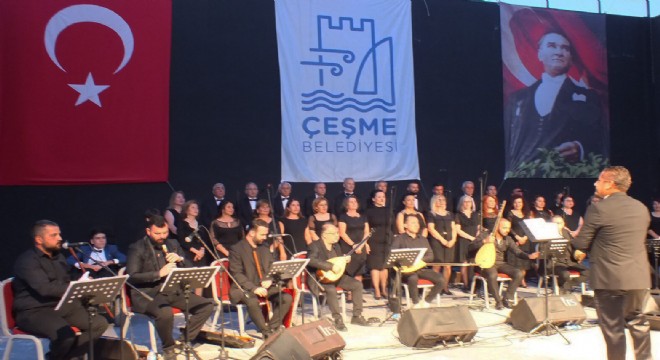 Çeşme'de Türk Halk Müziği Rüzgarı esti
