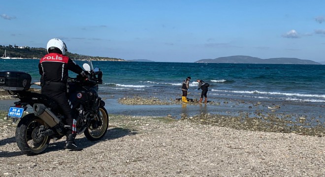 Çeşme’de bir göçmen cesedi bulundu