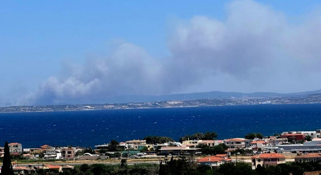Çeşme de büyük yangın!