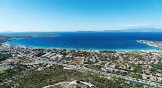 Çeşme de en yüksek yazlık kiralık konut Boyalık ta