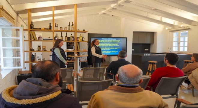 Çeşme’de tarım eğitimlerine yoğun ilgi