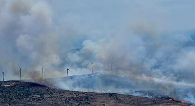 Çeşme de yangını kaynak yapan işçiler çıkarmış!