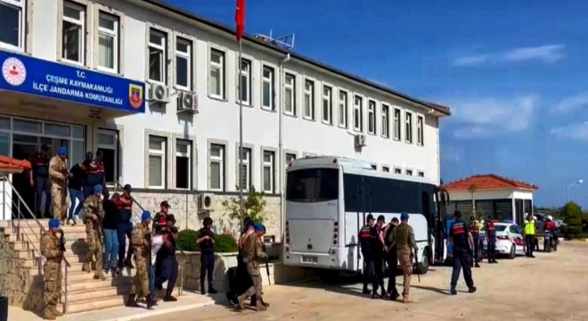 Çeşme’deki silahlı çatışmaya 8 tutuklama!