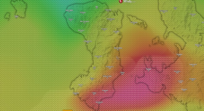 Çeşme için şiddetli rüzgar ve yağmur uyarısı!