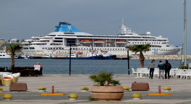 Çeşme, kruvaziyer turizminde 2. sırada