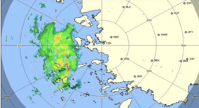 Çeşme ve İzmir için şiddetli yağış uyarısı!