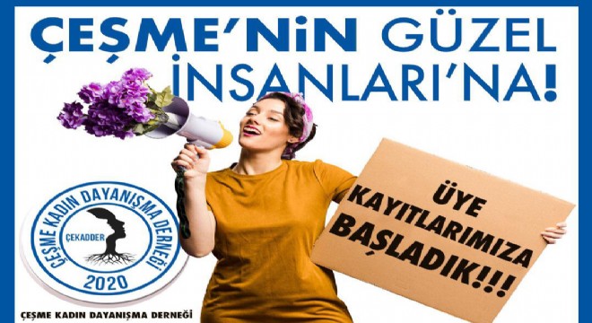 Çeşmeli Kadınlar tek çatı altında toplanıyor!