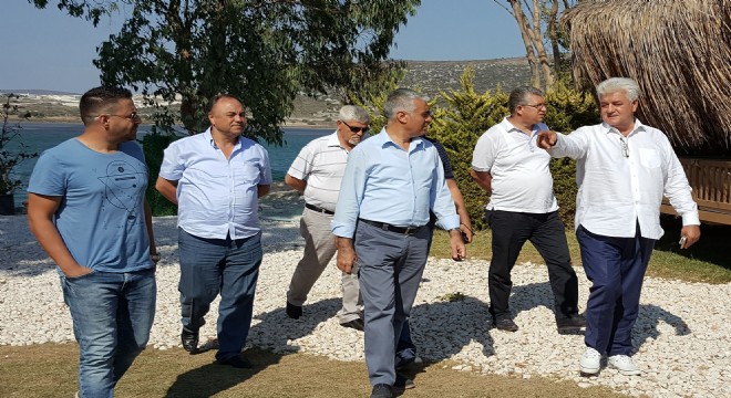 Ege Bölgesi ndeki CHP İl Başkanları Çeşme de toplandı