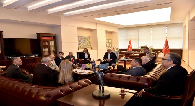 Egeli Başkanlar Kılıçdaroğlu'nu Ziyaret Etti