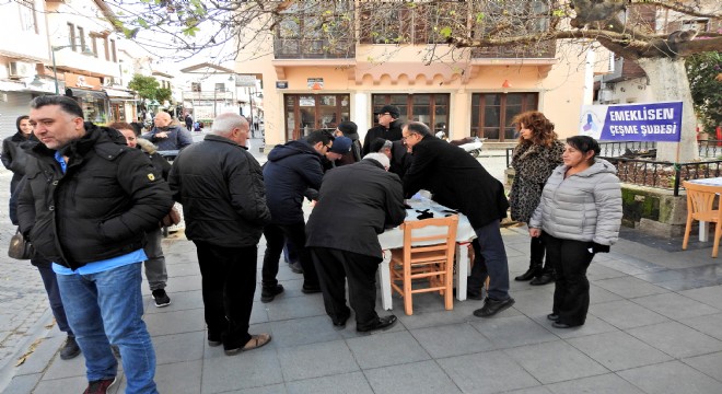 Emekli-Sen Çeşme Şubesi nden Kanal İstanbul a tepki