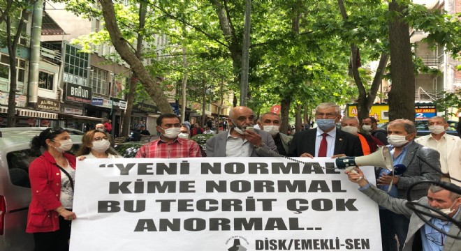 Emekli-Sen'den 65 yaş üstü yasağına tepki!