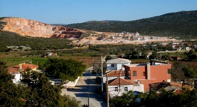 Germiyan daki taşocağı için Bakanlığa uyarı