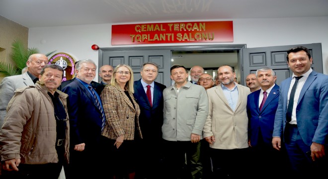 İESOB Cemal Tercan Salonu'nda esnaf buluşması