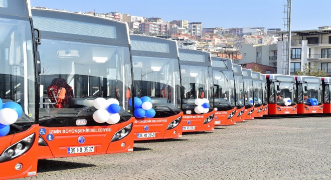 İZULAŞ’a 110 yeni otobüs daha